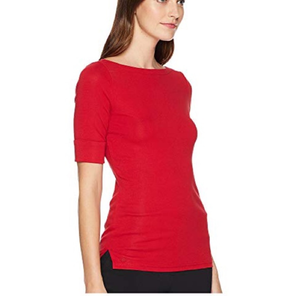 Ralph Lauren boatneck mid sleeve shirt